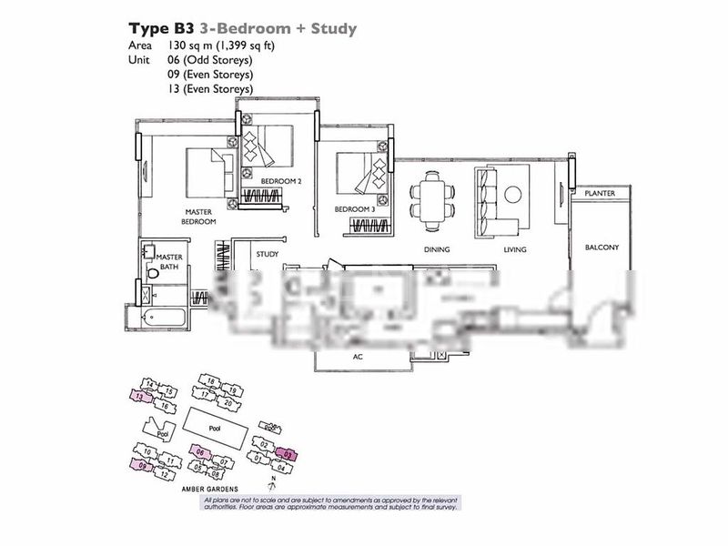 3 Bed Condo for Rent in  The Esta - Image 1